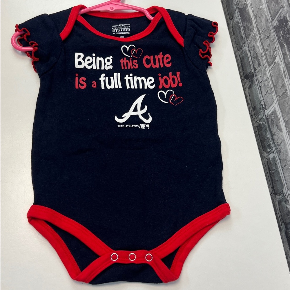 Atlanta Braves Baby‎ Onesie
